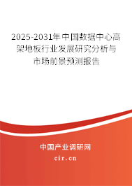 2025-2031年中國數據中心高架地板行業發展研究分析與市場前景預測報告
