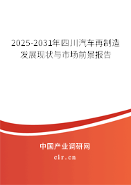 2025-2031年四川汽車再制造發展現狀與市場前景報告