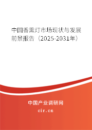 中國(guó)香熏燈市場(chǎng)現(xiàn)狀與發(fā)展前景報(bào)告（2025-2031年）
