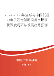 2024-2030年全球與中國低視力電子視覺輔助設備市場現狀深度調研與發展趨勢預測