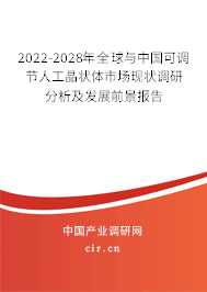 2022-2028年全球與中國可調節人工晶狀體市場現狀調研分析及發展前景報告