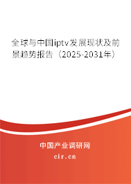 全球與中國iptv發展現狀及前景趨勢報告（2025-2031年）
