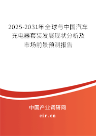 2025-2031年全球與中國汽車充電器套裝發(fā)展現(xiàn)狀分析及市場(chǎng)前景預(yù)測(cè)報(bào)告