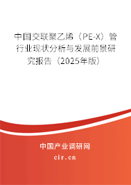 中國交聯(lián)聚乙烯（PE-X）管行業(yè)現(xiàn)狀分析與發(fā)展前景研究報告（2025年版）