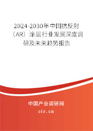 2024-2030年中國抗反射（AR）涂層行業發展深度調研及未來趨勢報告