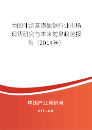 中國(guó)仲烷基磺酸鈉行業(yè)市場(chǎng)現(xiàn)狀研究與未來(lái)前景趨勢(shì)報(bào)告（2014年）
