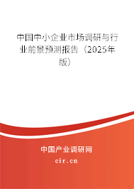 中國中小企業市場調研與行業前景預測報告（2025年版）
