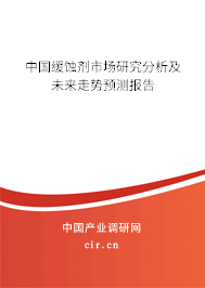 中國緩蝕劑市場研究分析及未來走勢預測報告