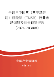 全球與中國三（三甲基硅烷）硼酸酯（TMSB）行業市場調研及前景趨勢報告（2024-2030年）