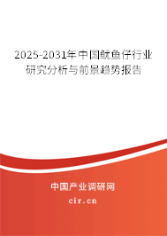 2025-2031年中國魷魚仔行業(yè)研究分析與前景趨勢報(bào)告