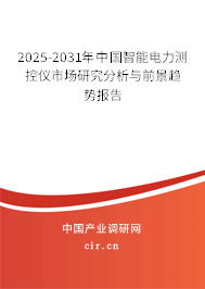 2025-2031年中國智能電力測控儀市場研究分析與前景趨勢報告