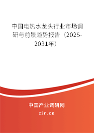 中國電熱水龍頭行業市場調研與前景趨勢報告（2025-2031年）