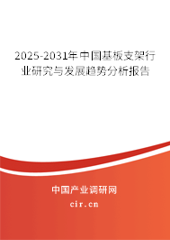 2025-2031年中國基板支架行業研究與發展趨勢分析報告