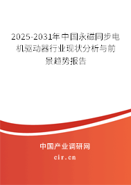 2025-2031年中國永磁同步電機驅動器行業現狀分析與前景趨勢報告