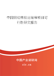 中國鋼纜橡膠運輸帶項目可行性研究報告