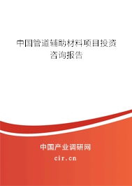 中國管道輔助材料項目投資咨詢報告
