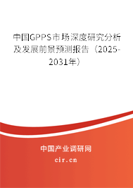 中國GPPS市場深度研究分析及發展前景預測報告（2025-2031年）