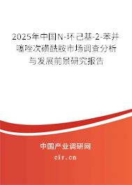 2025年中國N-環己基-2-苯并噻唑次磺酰胺市場調查分析與發展前景研究報告