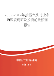 2009-2012年按壓氣頭行業市場深度調研及投資前景預測報告