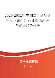 2025-2031年中國二丁基羥基甲苯（BHT）行業(yè)市場調研與前景趨勢分析