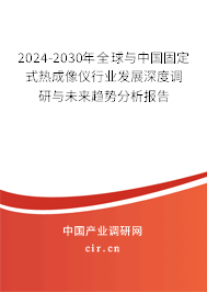 2024-2030年全球與中國固定式熱成像儀行業發展深度調研與未來趨勢分析報告