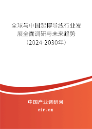 全球與中國起搏導線行業發展全面調研與未來趨勢（2024-2030年）