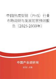 中國熱成型鋼（PHS）行業(yè)市場調(diào)研與發(fā)展前景預(yù)測報(bào)告（2025-2030年）