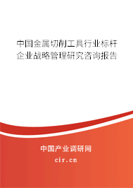 中國(guó)金屬切削工具行業(yè)標(biāo)桿企業(yè)戰(zhàn)略管理研究咨詢報(bào)告
