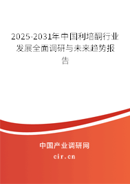 2025-2031年中國利培酮行業發展全面調研與未來趨勢報告