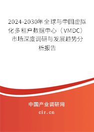 2024-2030年全球與中國虛擬化多租戶數據中心（VMDC）市場深度調研與發展趨勢分析報告