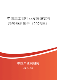 中國高工鋼行業發展研究與趨勢預測報告（2025年）