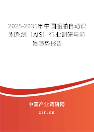 2025-2031年中國船舶自動識別系統（AIS）行業調研與前景趨勢報告