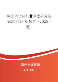 中國青瓷杯行業深度研究及發展趨勢分析報告（2025年版）