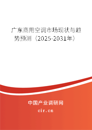 廣東商用空調市場現狀與趨勢預測（2025-2031年）