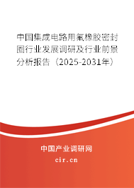 中國集成電路用氟橡膠密封圈行業發展調研及行業前景分析報告（2025-2031年）