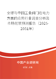 全球與中國工業閥門在電力方面的應用行業調查分析及市場前景預測報告（2024-2030年）