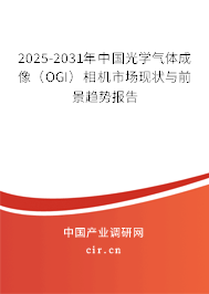 2025-2031年中國光學氣體成像（OGI）相機市場現狀與前景趨勢報告
