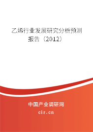 乙烯行業發展研究分析預測報告（2012）