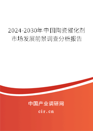 2024-2030年中國(guó)陶瓷催化劑市場(chǎng)發(fā)展前景調(diào)查分析報(bào)告