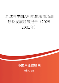 全球與中國AMI電能表市場調研及發展趨勢報告（2025-2031年）