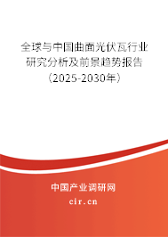 全球與中國曲面光伏瓦行業研究分析及前景趨勢報告（2025-2030年）