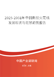 2025-2031年中國數控火花機發展現狀與前景趨勢報告