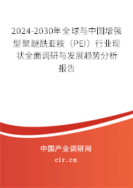 2024-2030年全球與中國增強型聚醚酰亞胺（PEI）行業現狀全面調研與發展趨勢分析報告