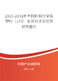 2025-2031年中國長玻纖增強塑料（LFT）發展現狀及前景趨勢報告