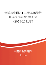 全球與中國2,4-二甲基苯酚行業現狀及前景分析報告（2025-2031年）