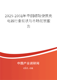 2025-2031年中國磁吸便攜充電器行業現狀與市場前景報告