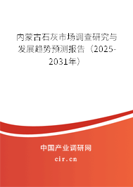內蒙古石灰市場調查研究與發展趨勢預測報告（2025-2031年）
