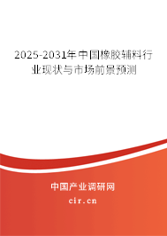 2025-2031年中國橡膠輔料行業現狀與市場前景預測