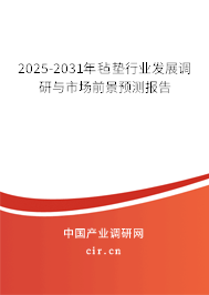 2025-2031年氈墊行業發展調研與市場前景預測報告