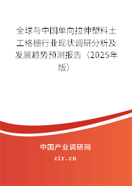 全球與中國單向拉伸塑料土工格柵行業現狀調研分析及發展趨勢預測報告（2024年版）